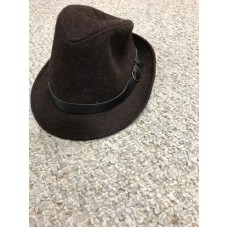 Mujers Chic Brown Derby Hat  eb-27423877